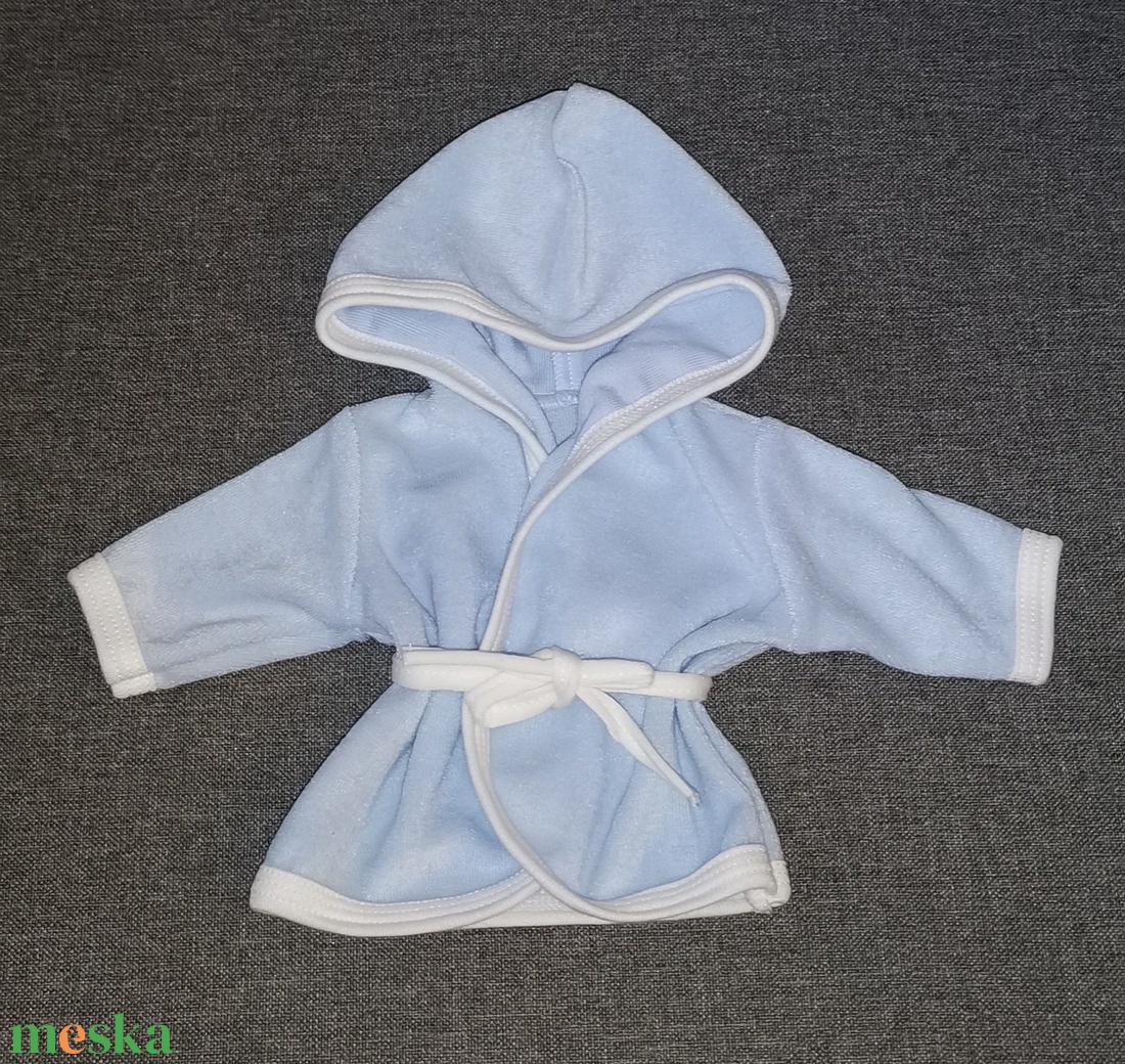 Játékbaba fürdőköntös 30-33 cm - játék & sport - baba & babaház - babaruha, babakellék - Meska.hu Játékbaba fürdőköntös 30-33 cm - játék & sport - baba & babaház - babaruha, babakellék - Meska.hu