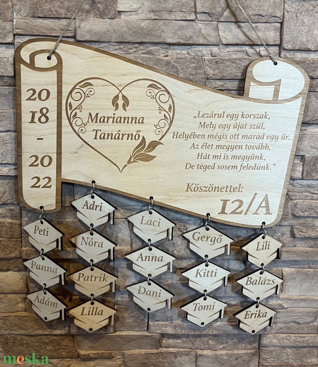 Ballagási ajándék - otthon & életmód - dekoráció - fali és függő dekoráció - függődísz - Meska.hu