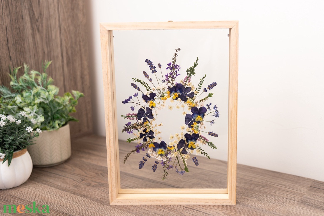 Vegyes virágkoszorú natúr fa keretben 21 x 38 x 4.4 cm - otthon & életmód - dekoráció - kép & falikép - képkeret - Meska.hu Vegyes virágkoszorú natúr fa keretben 21 x 38 x 4.4 cm - otthon & életmód - dekoráció - kép & falikép - képkeret - Meska.hu