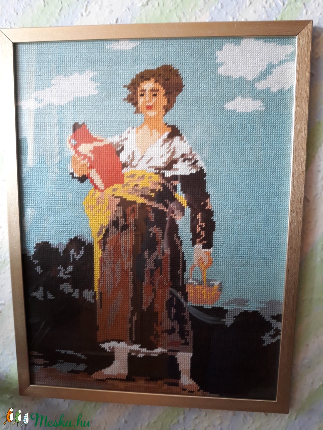 Lány korsóval - - Meska.hu Lány korsóval - - Meska.hu
