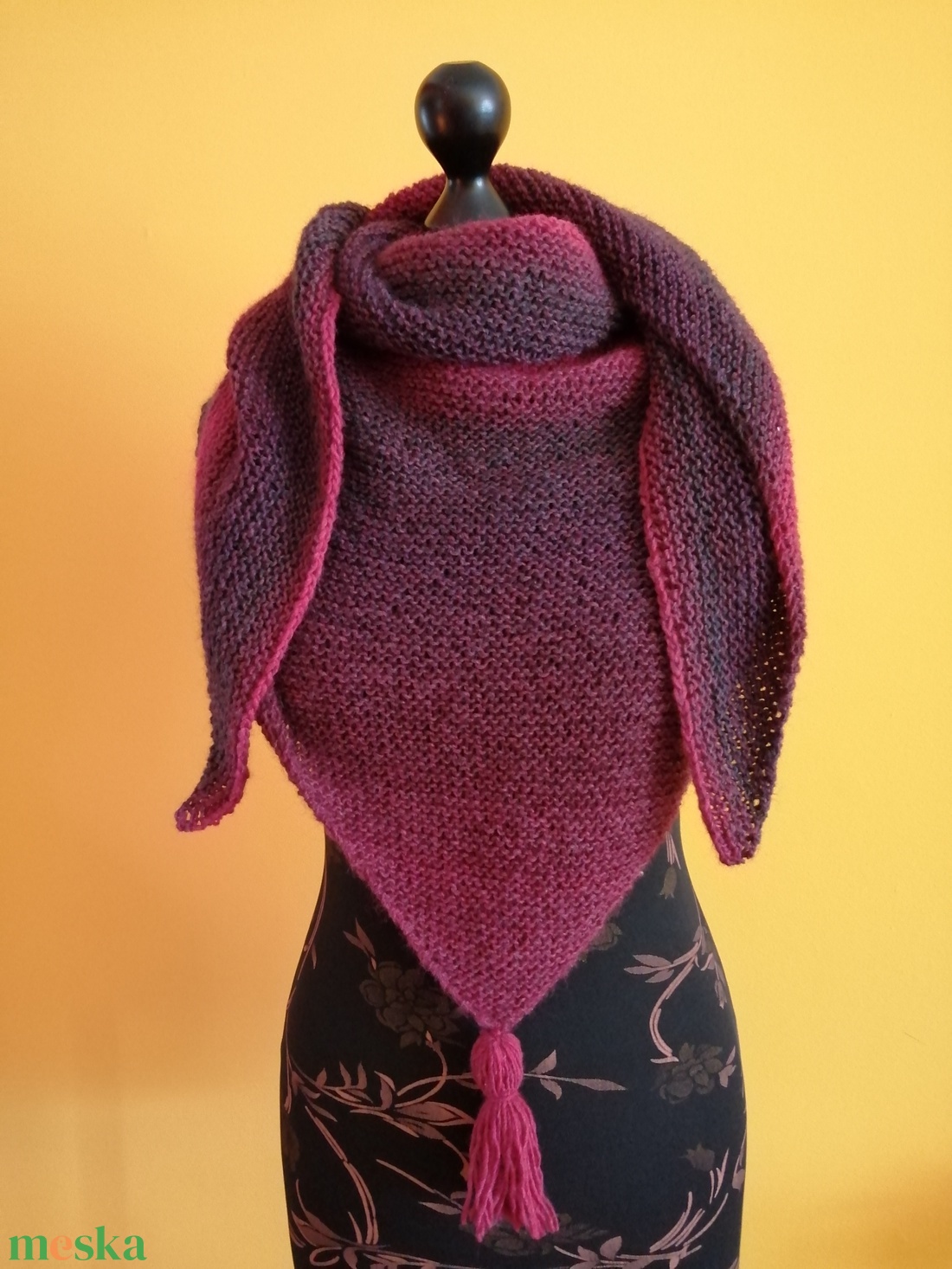 Kötött kendő - ruha & divat - sál, sapka, kendő - kendő - Meska.hu