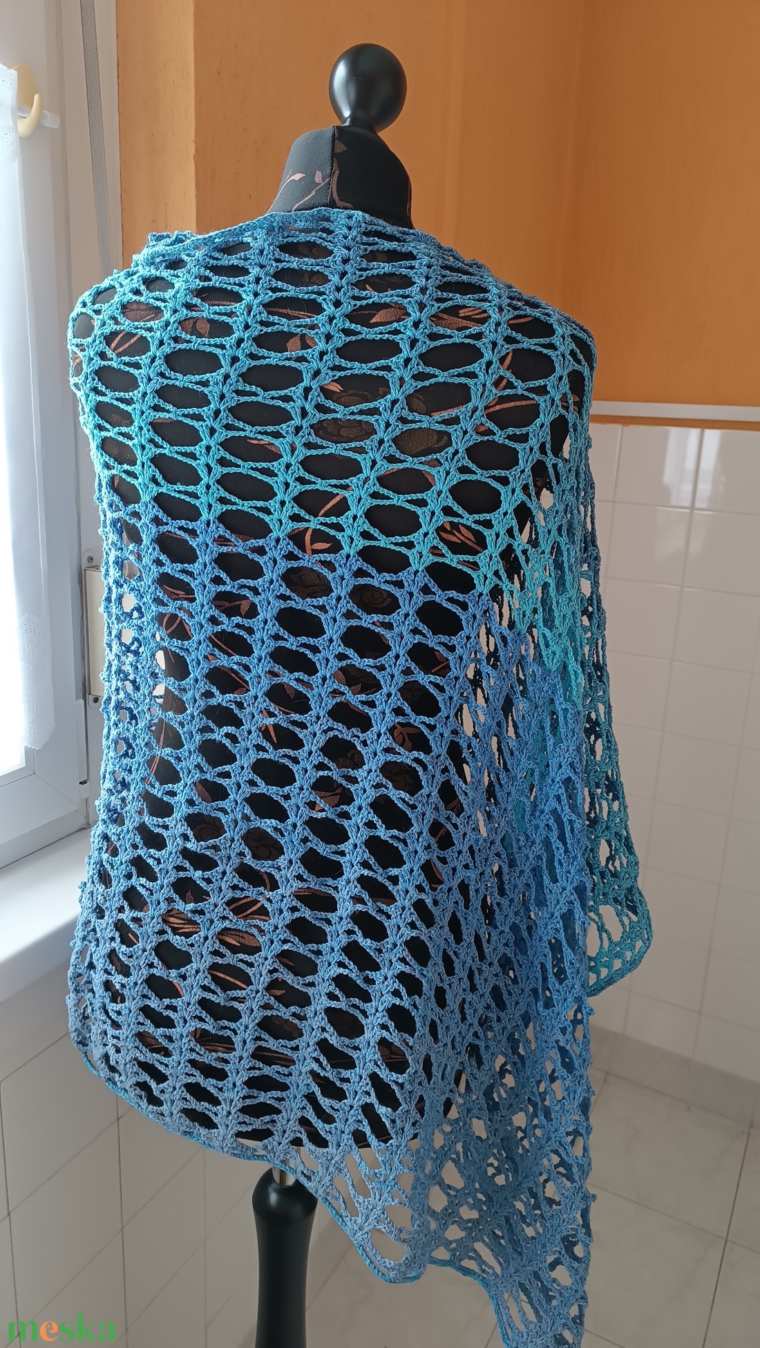 Tenger poncsó - ruha & divat - női ruha - poncsó - Meska.hu  Tenger poncsó - ruha & divat - női ruha - poncsó - Meska.hu