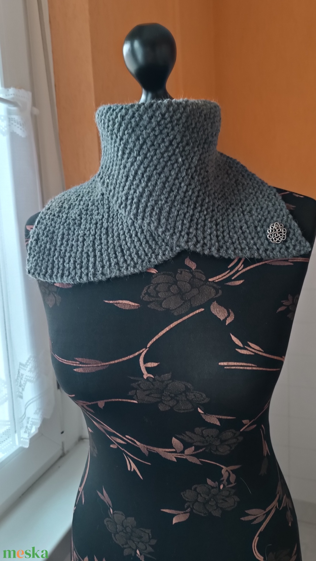 Nyakmelegítő sálgallér - ruha & divat - sál, sapka, kendő - sál - Meska.hu