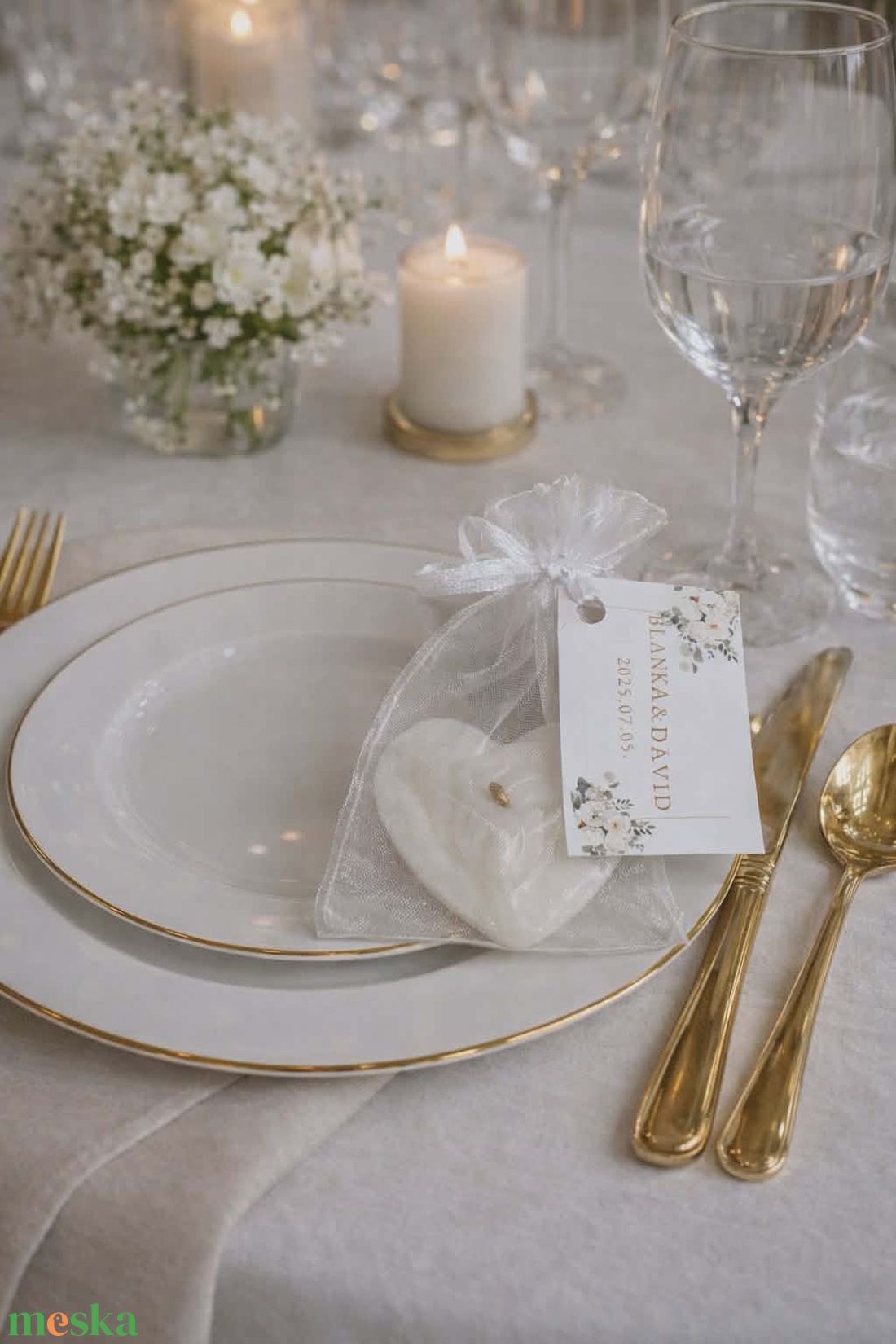 Köszönő ajándék illatviasz - esküvő - emlék & ajándék - köszönőajándék - Meska.hu