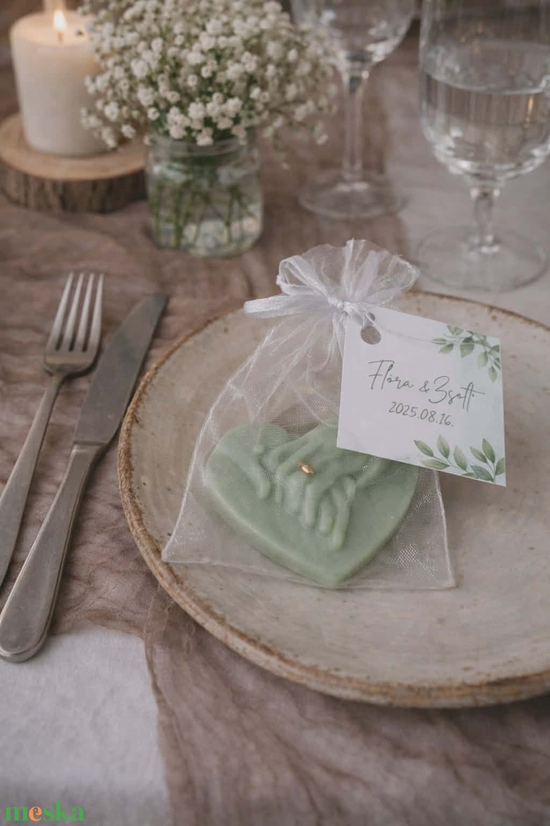 Köszönő ajándék illatviasz - esküvő - emlék & ajándék - köszönőajándék - Meska.hu