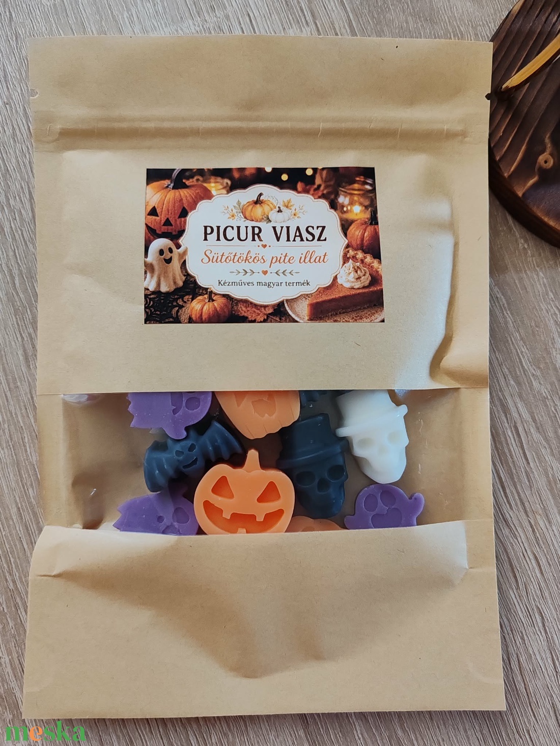 Sütőtökös pite illatú illatviasz - otthon & életmód - gyertya, illat, aroma - illatviasz - Meska.hu