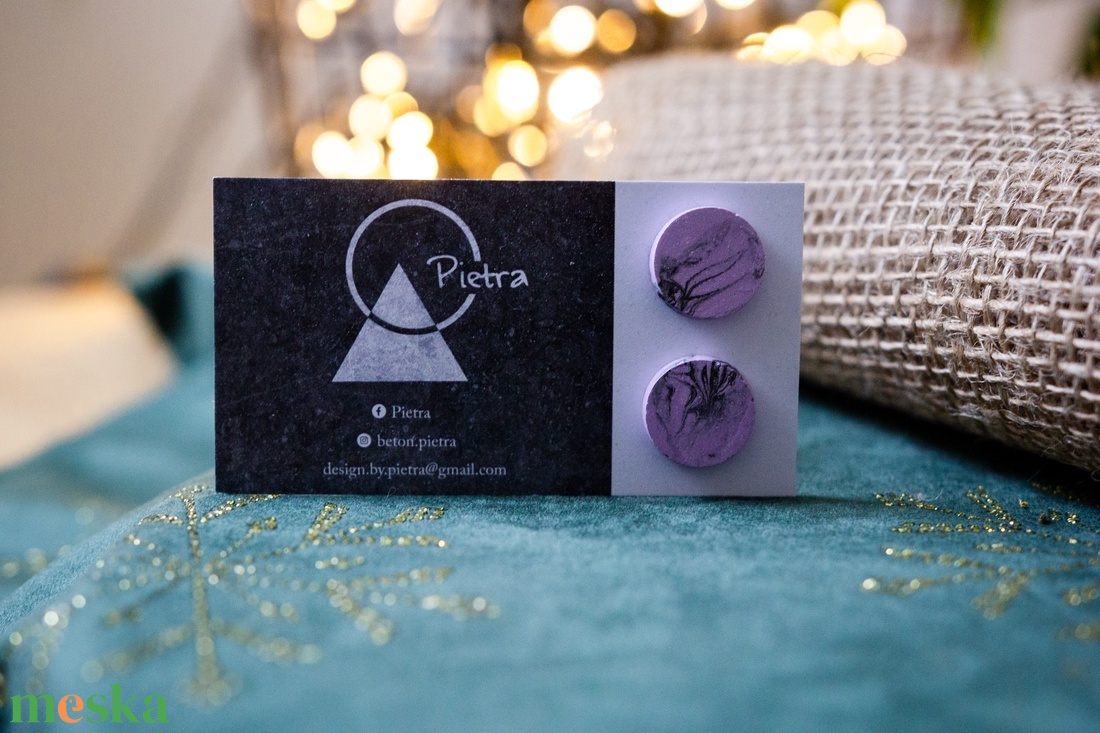 Purple - ékszer - fülbevaló - fülékszer - Meska.hu Purple - ékszer - fülbevaló - fülékszer - Meska.hu