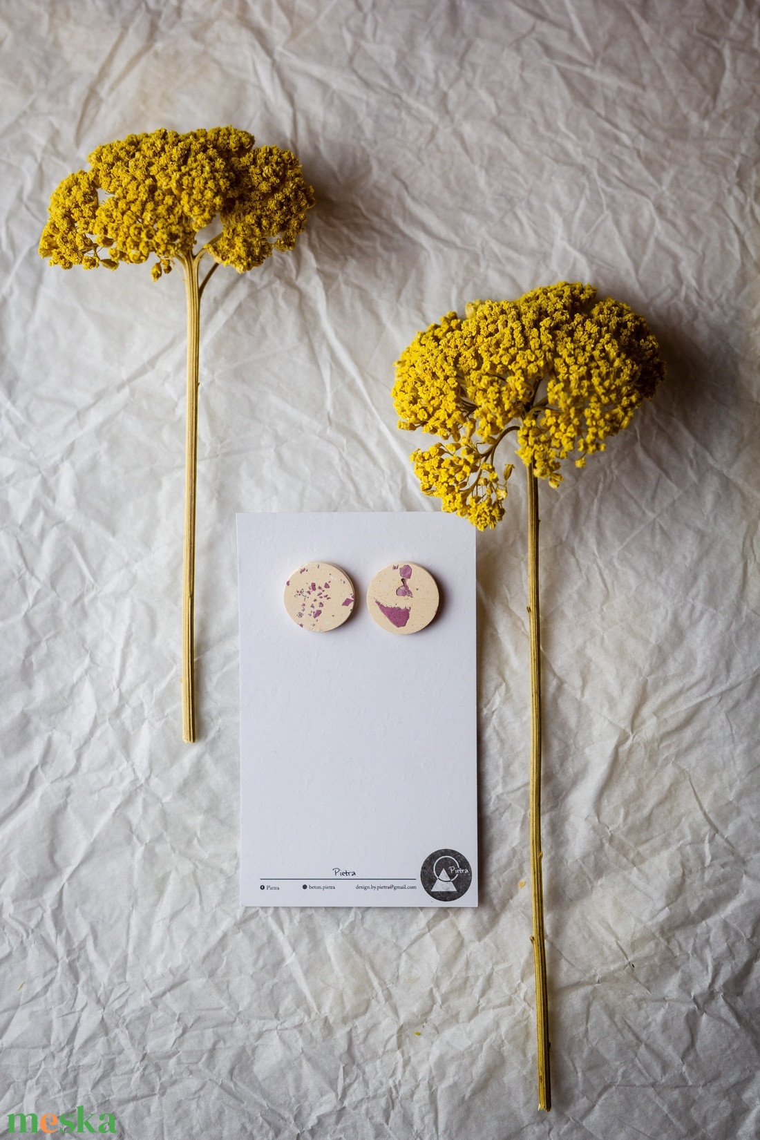 Baige concept - színes beton fülbevaló - ékszer - fülbevaló - lógó fülbevaló - Meska.hu Baige concept - színes beton fülbevaló - ékszer - fülbevaló - lógó fülbevaló - Meska.hu