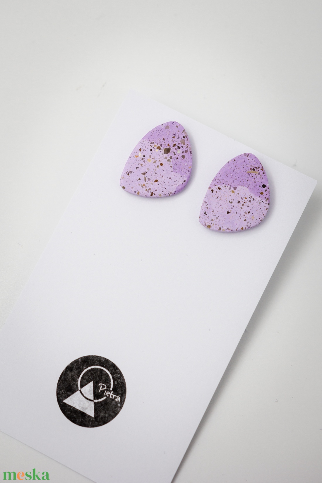 Pasztell - 6374 - ékszer - fülbevaló - lógó fülbevaló - Meska.hu