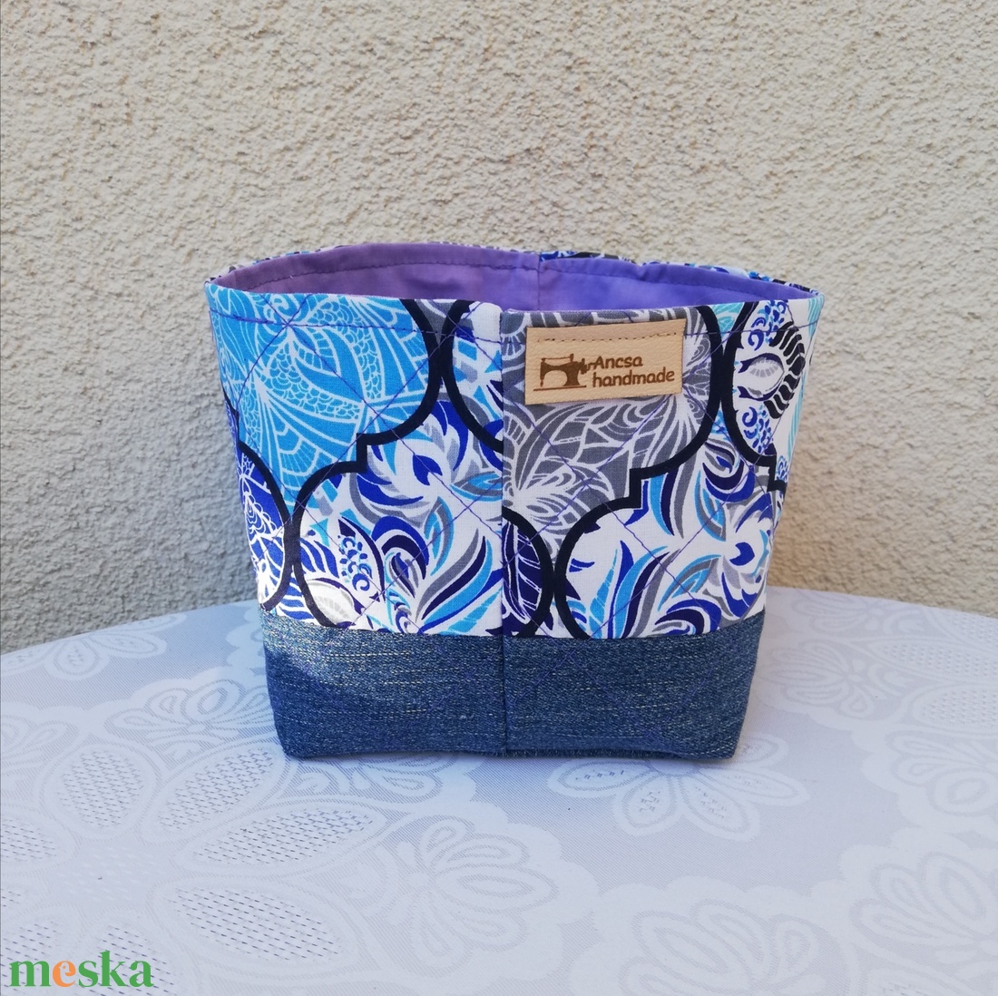 Textil kosár - otthon & életmód - tárolás & rendszerezés - tárolókosár - Meska.hu Textil kosár - otthon & életmód - tárolás & rendszerezés - tárolókosár - Meska.hu