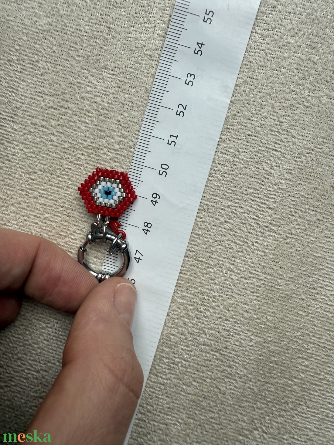 Természetes kőből és gyöngyökből készült nyaklánc - ékszer - nyaklánc - gyöngyös nyaklánc - Meska.hu