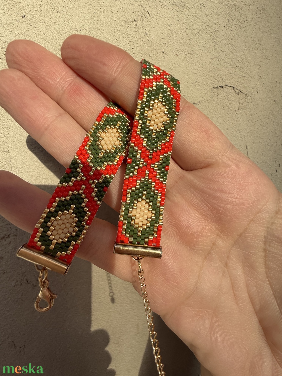 Gyöngyös karkötő - ékszer - karkötő - gyöngyös karkötő - Meska.hu