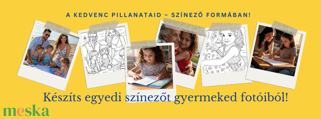 Emlékből színező - otthon & életmód - papír, írószer - színező - Meska.hu
