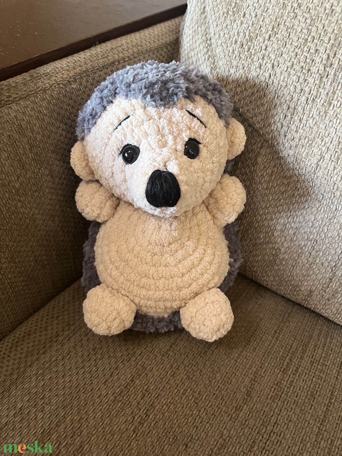 Süni amigurumi - játék & sport - plüssállat & játékfigura - süni - Meska.hu Süni amigurumi - játék & sport - plüssállat & játékfigura - süni - Meska.hu