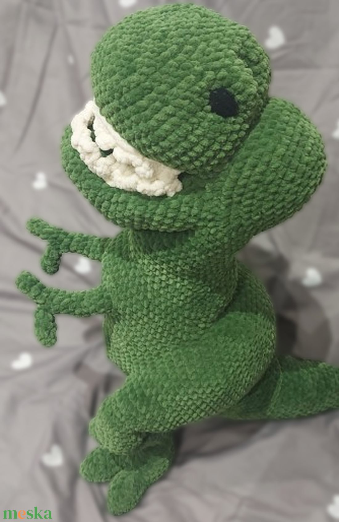 Horgolt Dínó (T-rex) - játék & sport - plüssállat & játékfigura - plüss dínók - Meska.hu