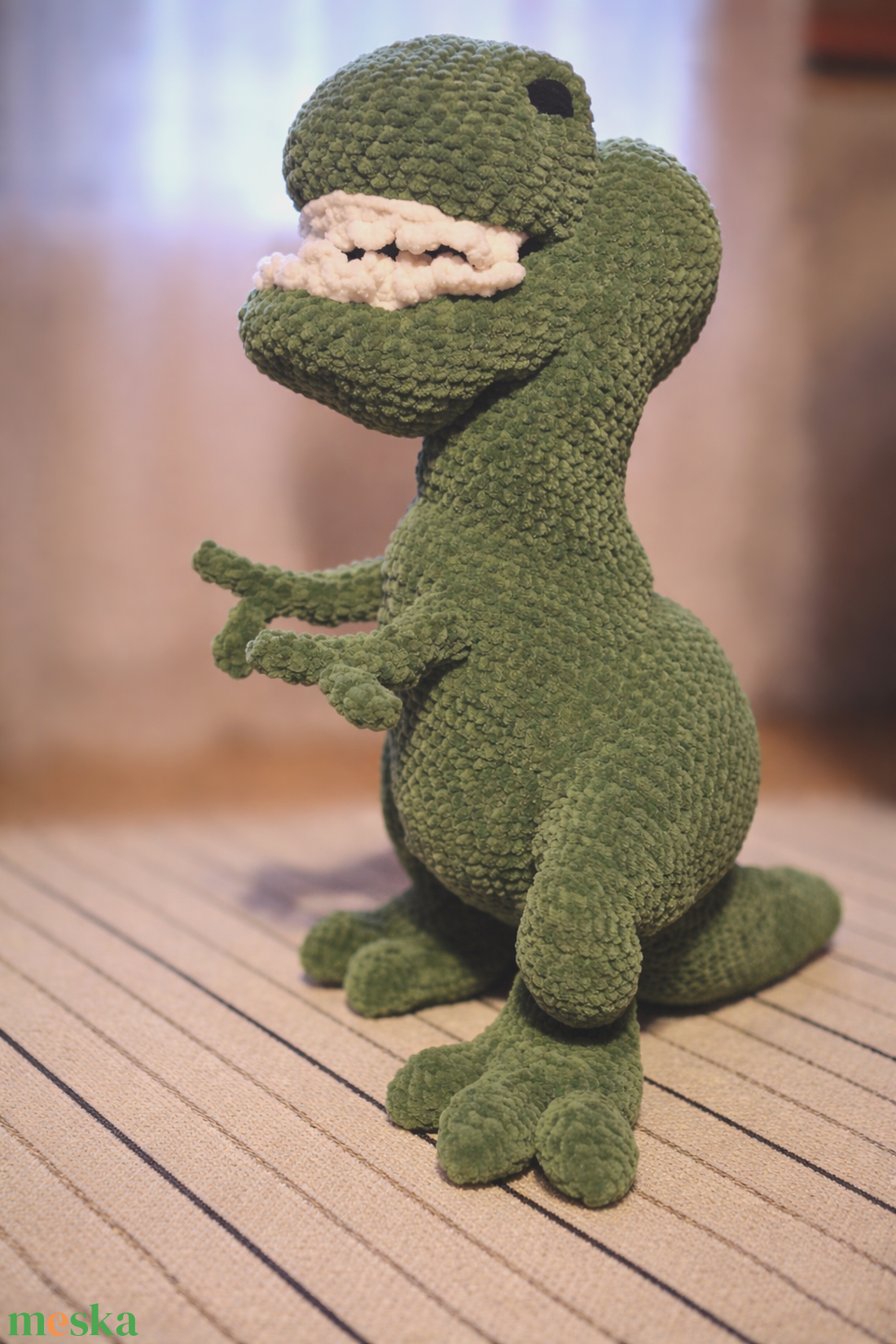 Horgolt Dínó (T-rex) - játék & sport - plüssállat & játékfigura - plüss dínók - Meska.hu