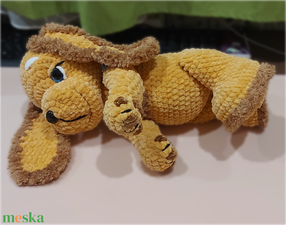 Horgolt Kutyus - játék & sport - plüssállat & játékfigura - kutya - Meska.hu