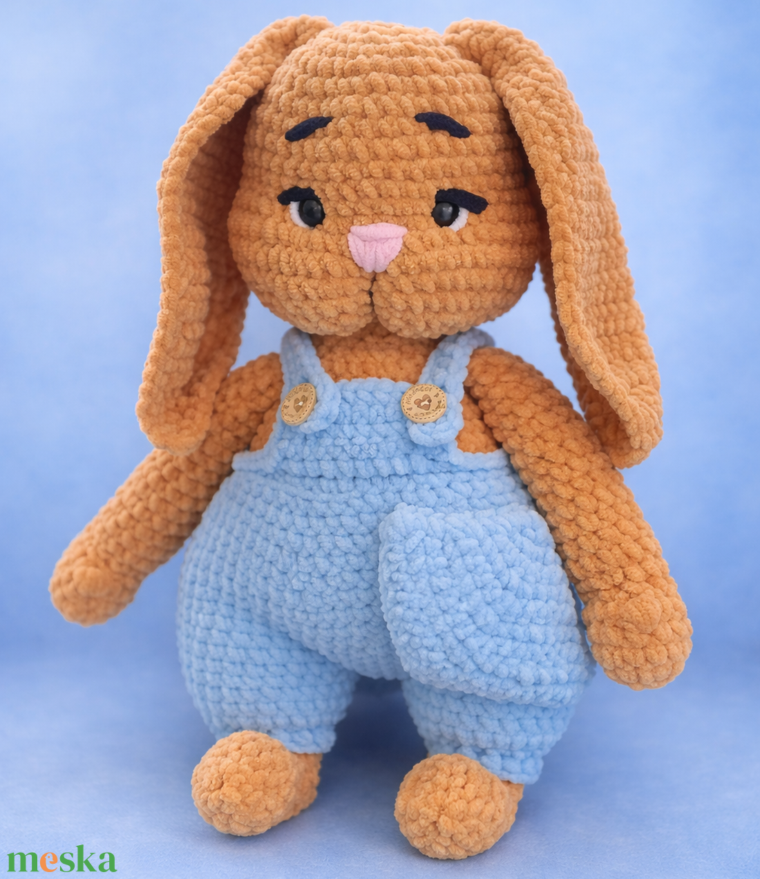 Horgolt Nyuszi - játék & sport - plüssállat & játékfigura - nyuszi - Meska.hu