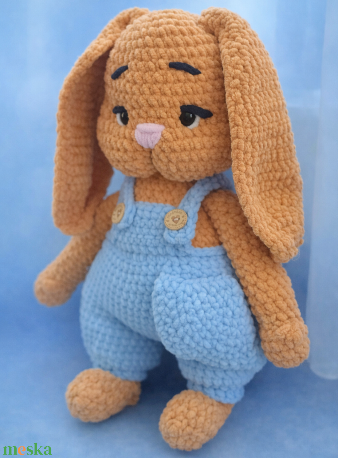 Horgolt Nyuszi - játék & sport - plüssállat & játékfigura - nyuszi - Meska.hu