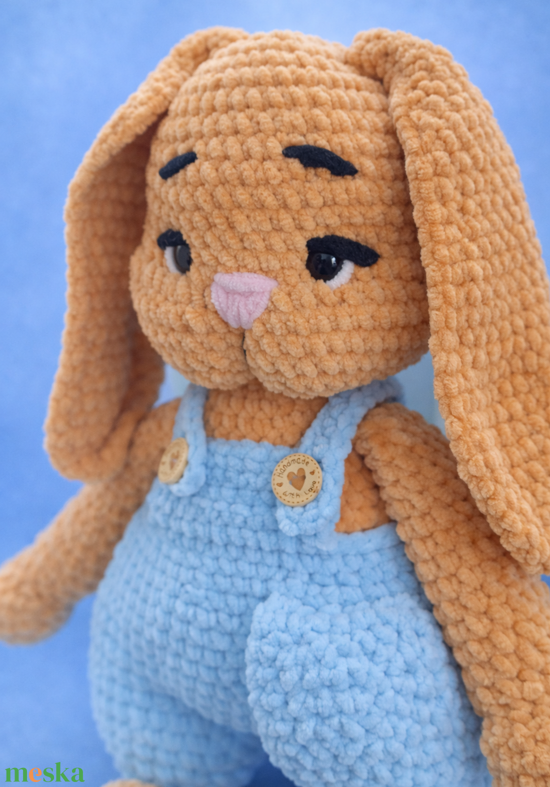 Horgolt Nyuszi - játék & sport - plüssállat & játékfigura - nyuszi - Meska.hu