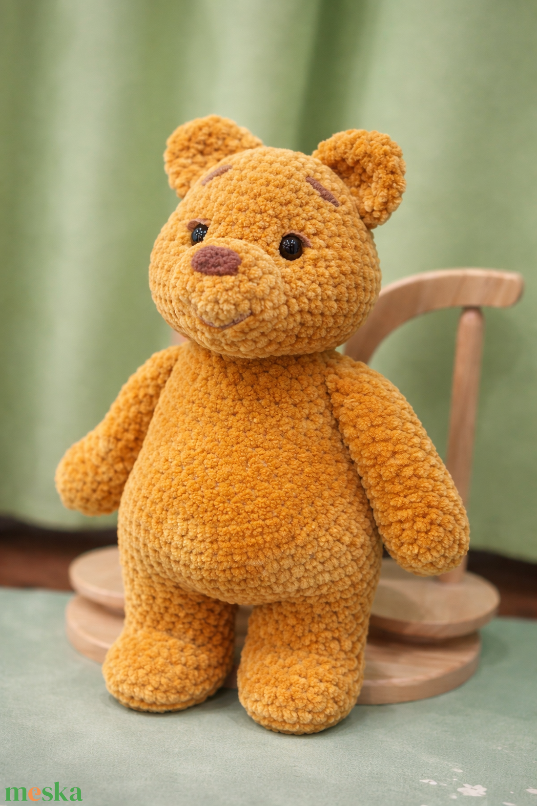 Horgolt Maci - játék & sport - plüssállat & játékfigura - maci - Meska.hu