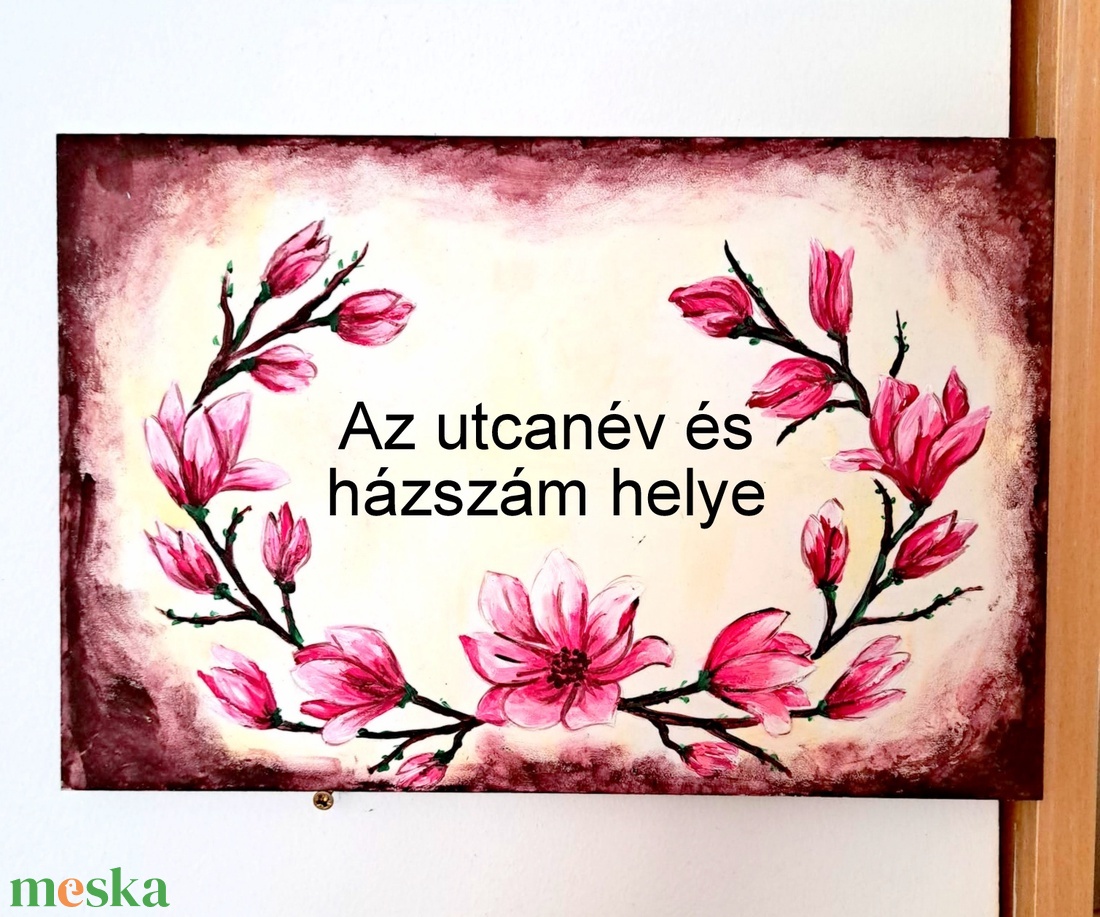 Utca tábla - otthon & életmód - ház & kert - házszám - Meska.hu Utca tábla - otthon & életmód - ház & kert - házszám - Meska.hu