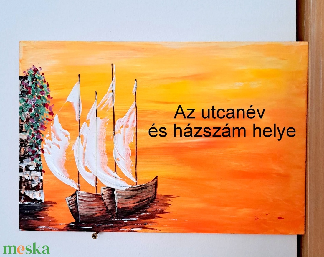 Utca tábla-egyedi - otthon & életmód - ház & kert - házszám - Meska.hu Utca tábla-egyedi - otthon & életmód - ház & kert - házszám - Meska.hu