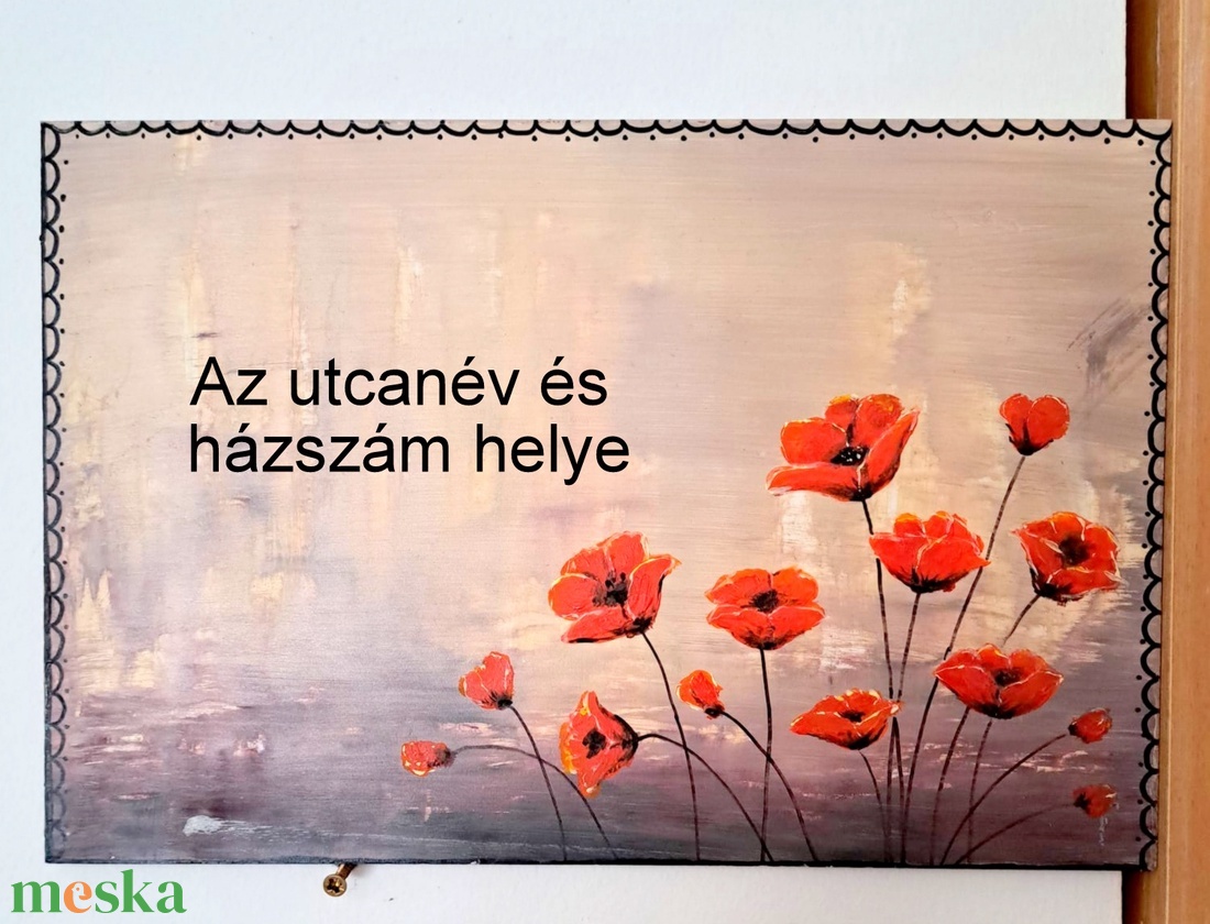 Utca tábla-egyedi - otthon & életmód - ház & kert - házszám - Meska.hu Utca tábla-egyedi - otthon & életmód - ház & kert - házszám - Meska.hu