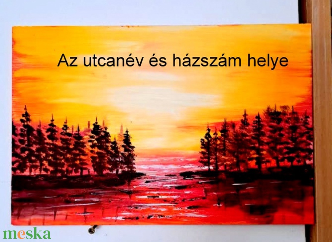 Utca tábla-egyedi - otthon & életmód - ház & kert - házszám - Meska.hu Utca tábla-egyedi - otthon & életmód - ház & kert - házszám - Meska.hu
