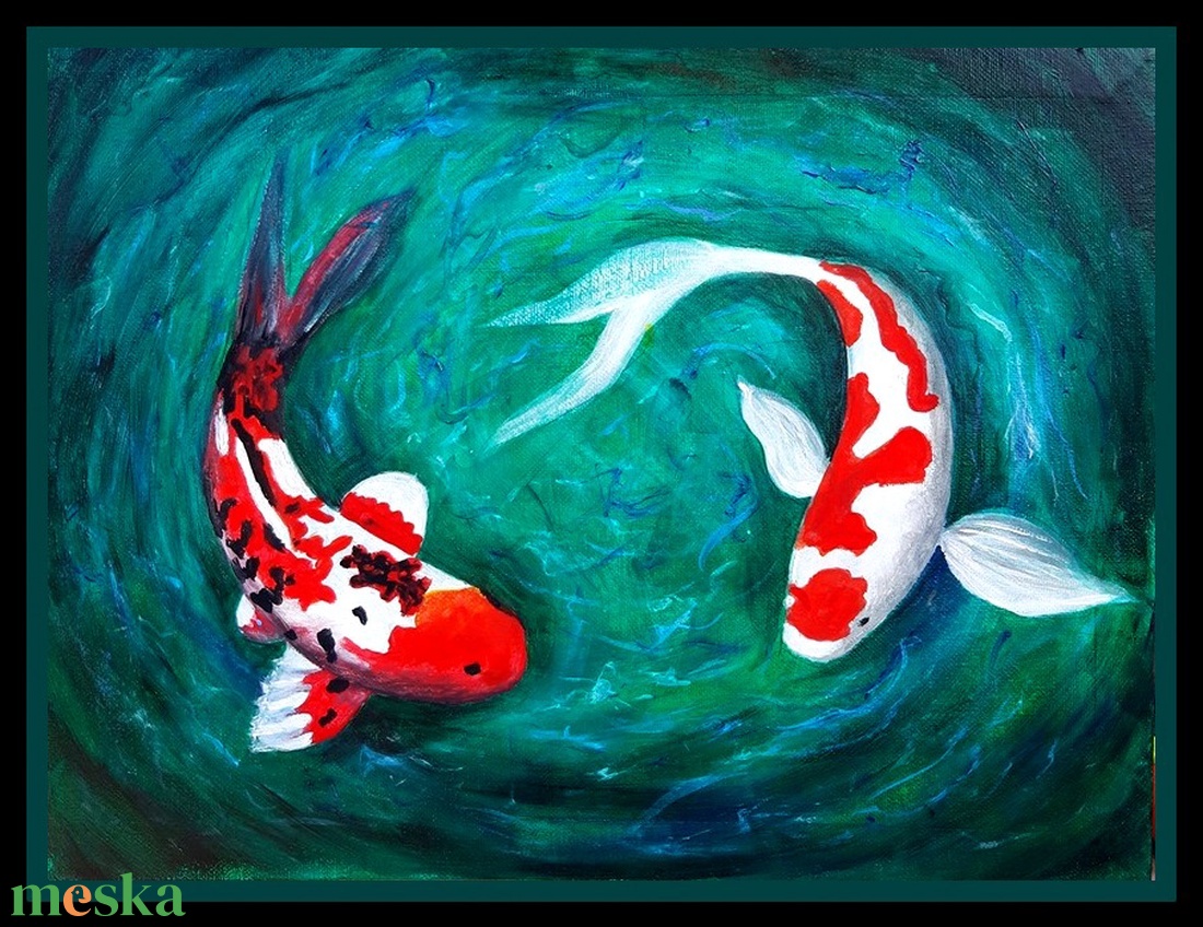 Festmény - művészet - festmény - akril - Meska.hu