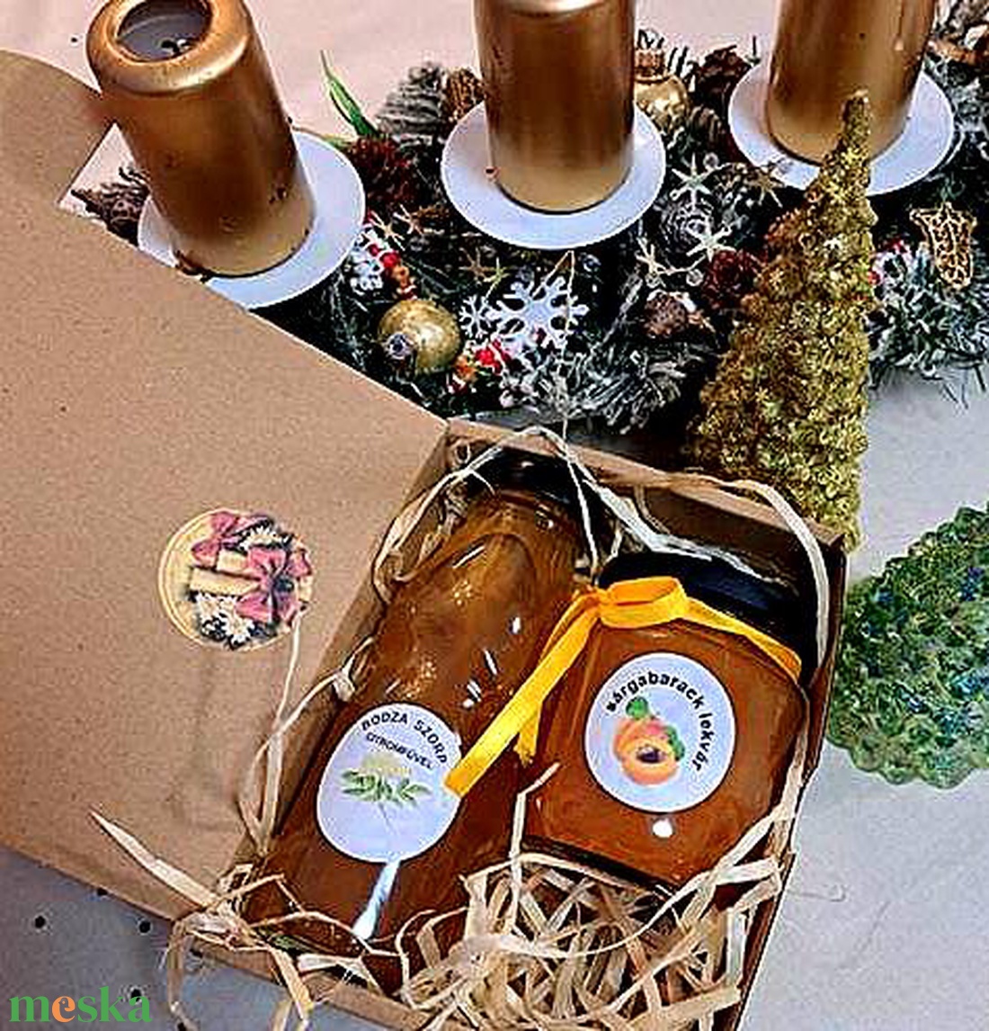 Gasztro ajándék csomag - élelmiszer - lekvár - Meska.hu