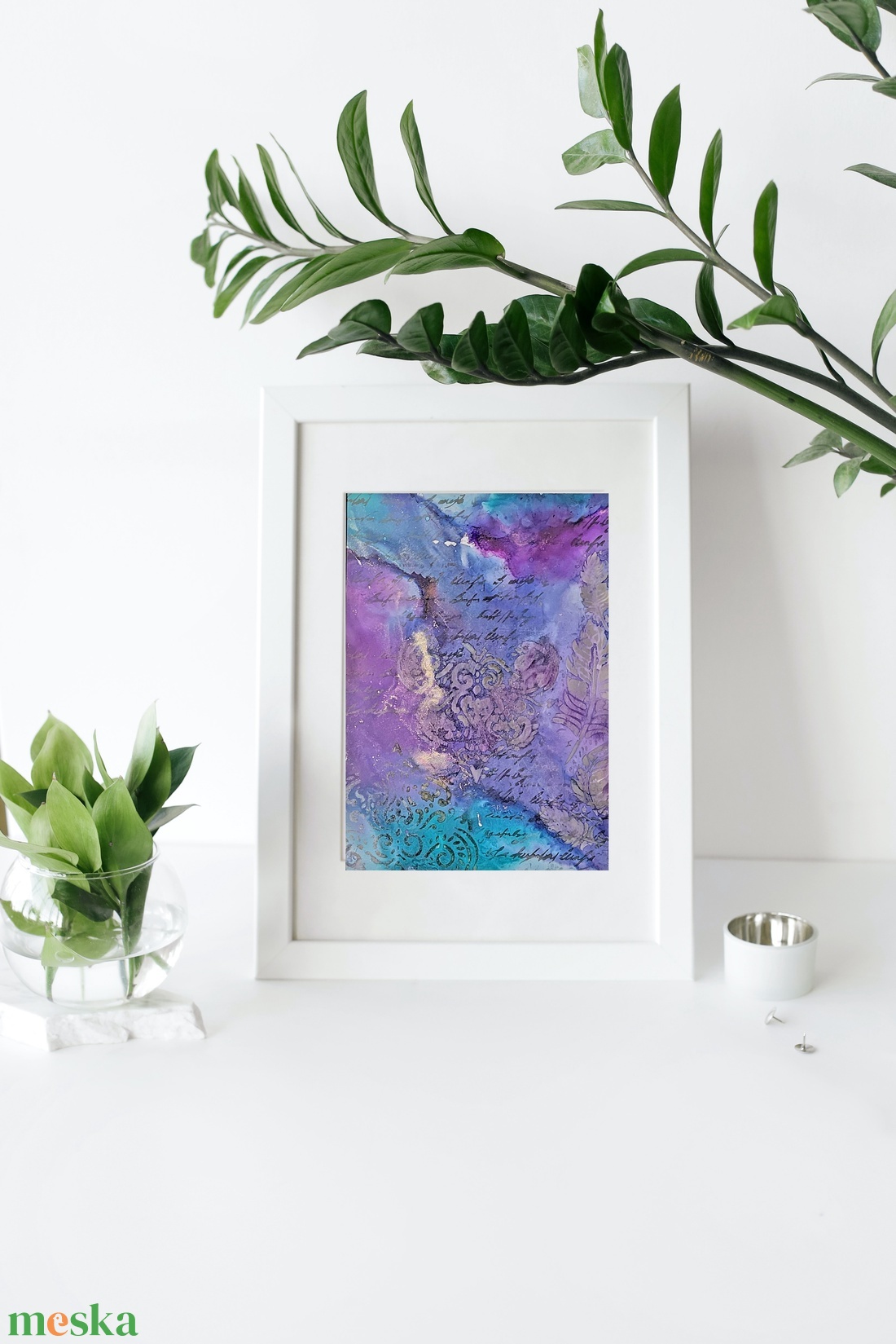Lila alcohol ink art - művészet - festmény - festmény vegyes technika - Meska.hu Lila alcohol ink art - művészet - festmény - festmény vegyes technika - Meska.hu