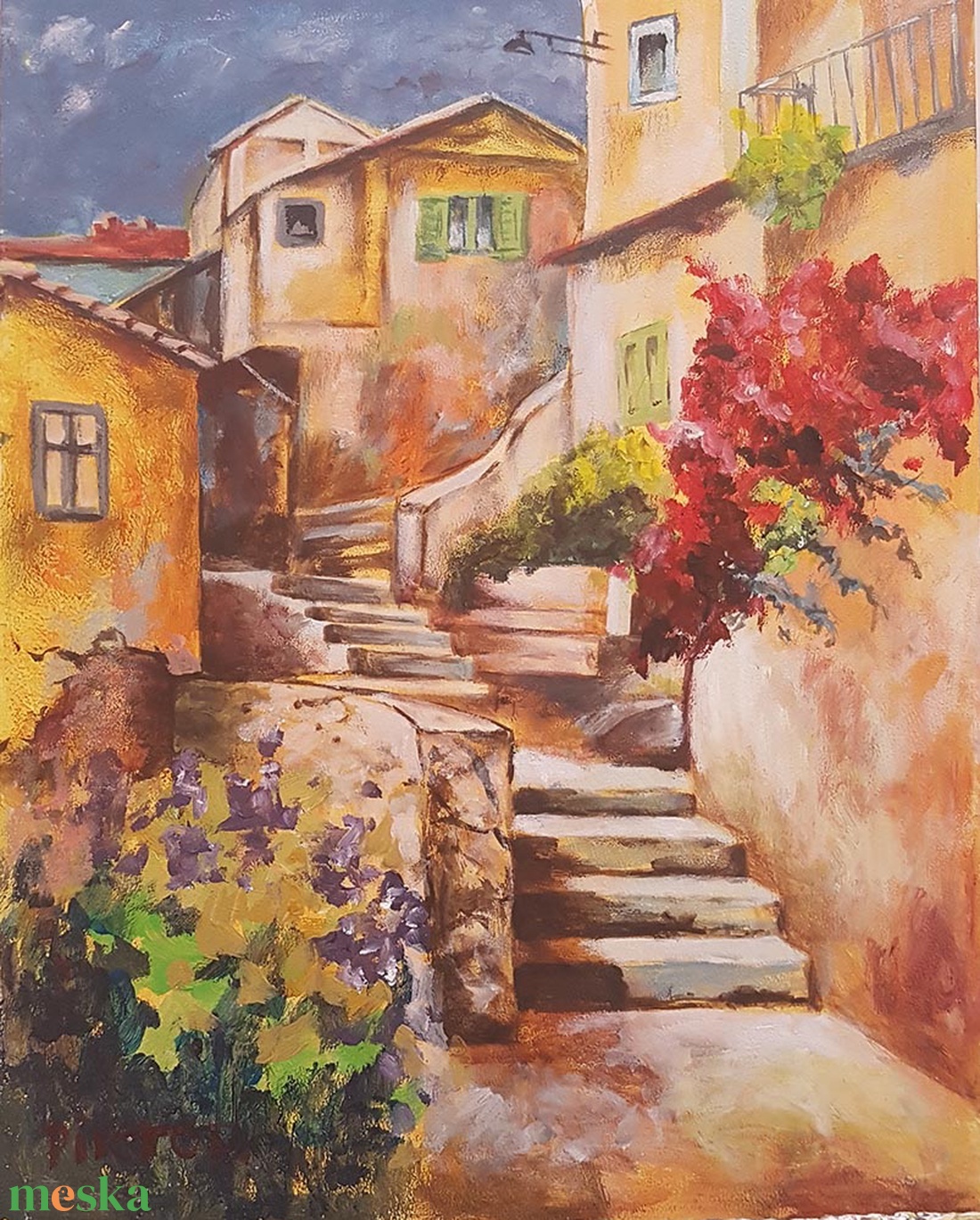 Akril festmény - művészet - festmény - akril - Meska.hu