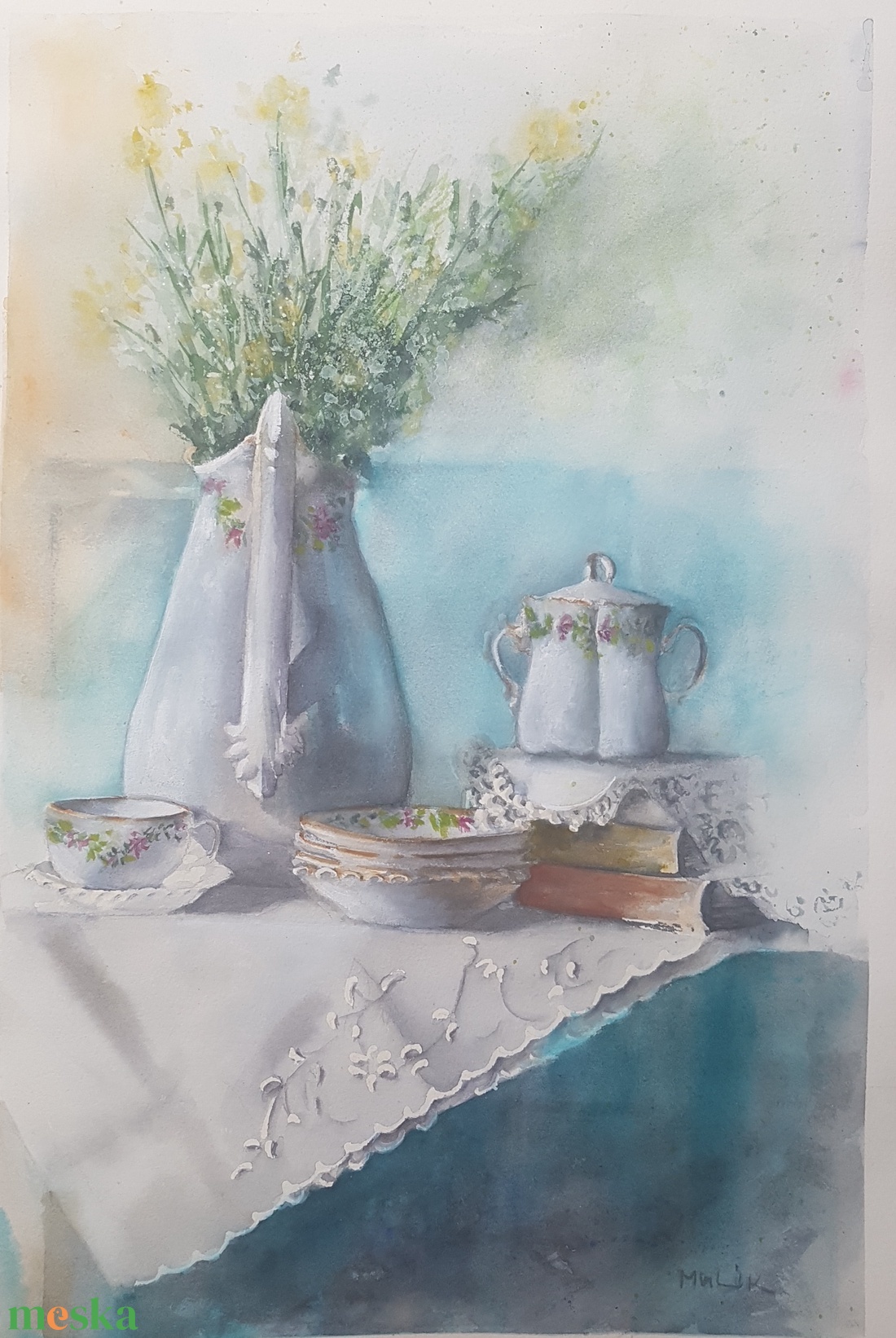 Akvarell festmény - művészet - festmény - akvarell - Meska.hu