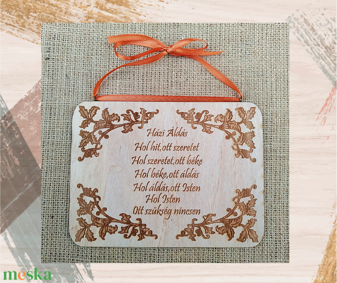 Házi áldás fa tábla - otthon & életmód - vallás - házi áldás - Meska.hu Házi áldás fa tábla - otthon & életmód - vallás - házi áldás - Meska.hu