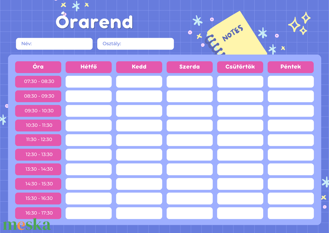 Órarend napi tervező Nyomtatható képek digitális formátumban e-mailben - otthon & életmód - papír, írószer - egyedi szerkesztés - Meska.hu Órarend napi tervező Nyomtatható képek digitális formátumban e-mailben - otthon & életmód - papír, írószer - egyedi szerkesztés - Meska.hu