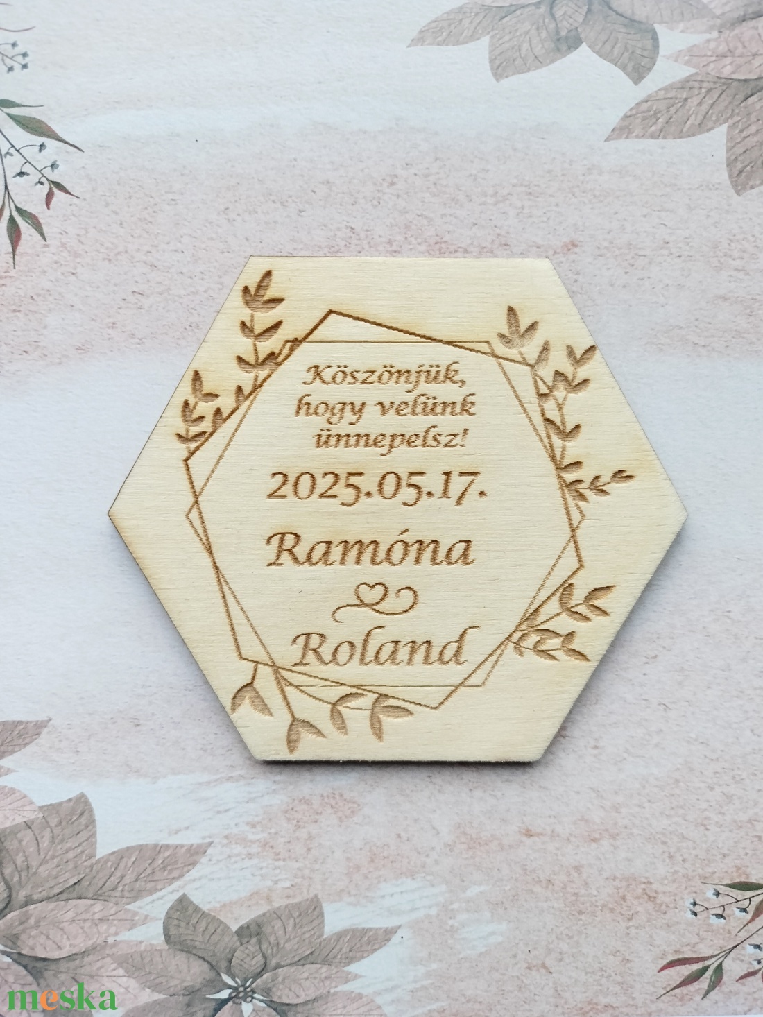 Esküvői köszönő ajándék köszönet ajándék gravírozott ültető hűtőmágnes - esküvő - emlék & ajándék - köszönőajándék - Meska.hu Esküvői köszönő ajándék köszönet ajándék gravírozott ültető hűtőmágnes - esküvő - emlék & ajándék - köszönőajándék - Meska.hu