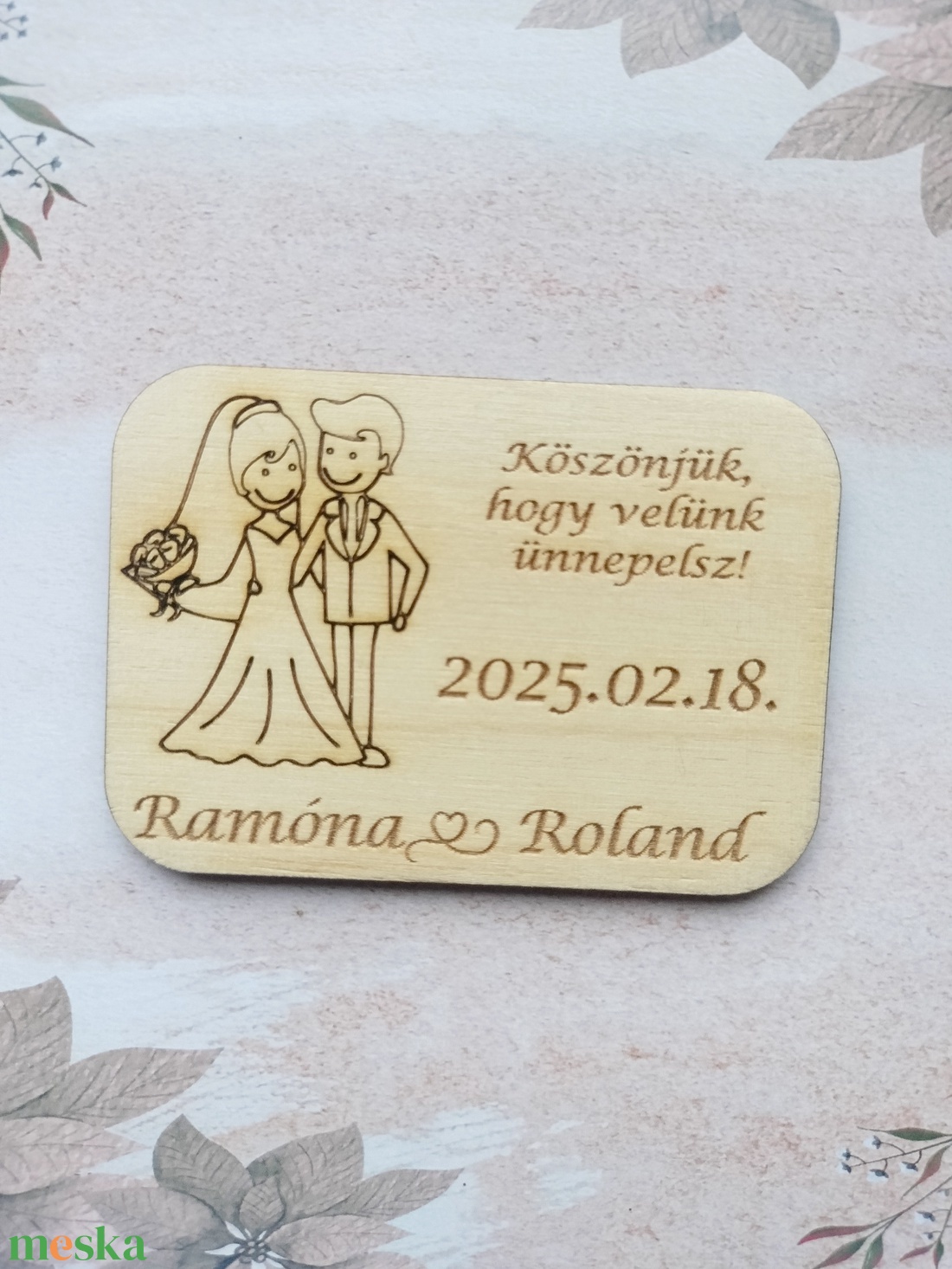 Esküvői köszönő ajándék köszönet ajándék gravírozott ültető hűtőmágnes - esküvő - emlék & ajándék - köszönőajándék - Meska.hu Esküvői köszönő ajándék köszönet ajándék gravírozott ültető hűtőmágnes - esküvő - emlék & ajándék - köszönőajándék - Meska.hu