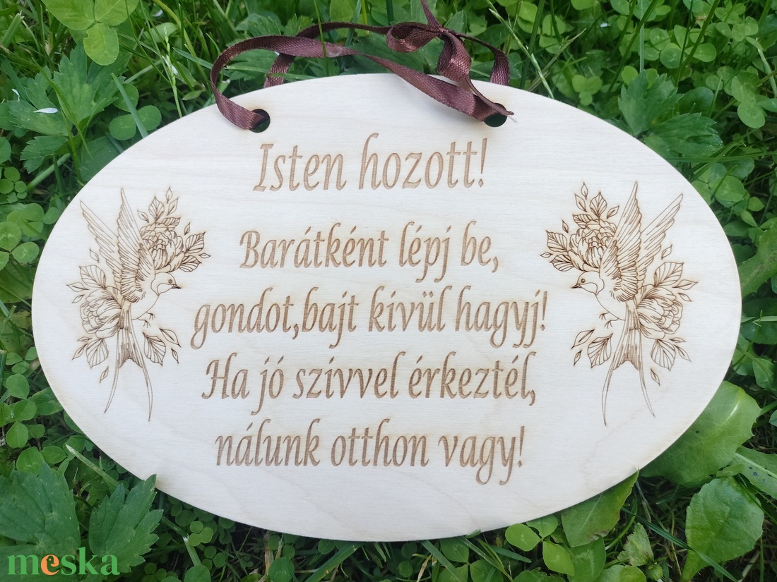 Isten hozott áldás fa tábla - otthon & életmód - vallás - házi áldás - Meska.hu Isten hozott áldás fa tábla - otthon & életmód - vallás - házi áldás - Meska.hu