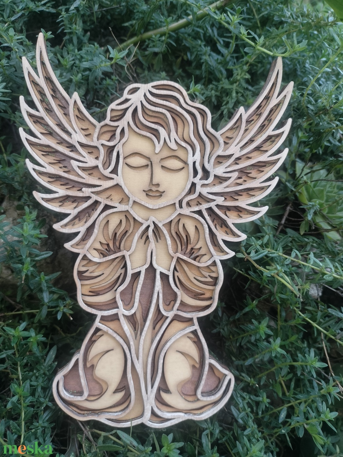 Angyal Őrangyal  meditáció segítő angyal - otthon & életmód - dekoráció - dísztárgy - Meska.hu