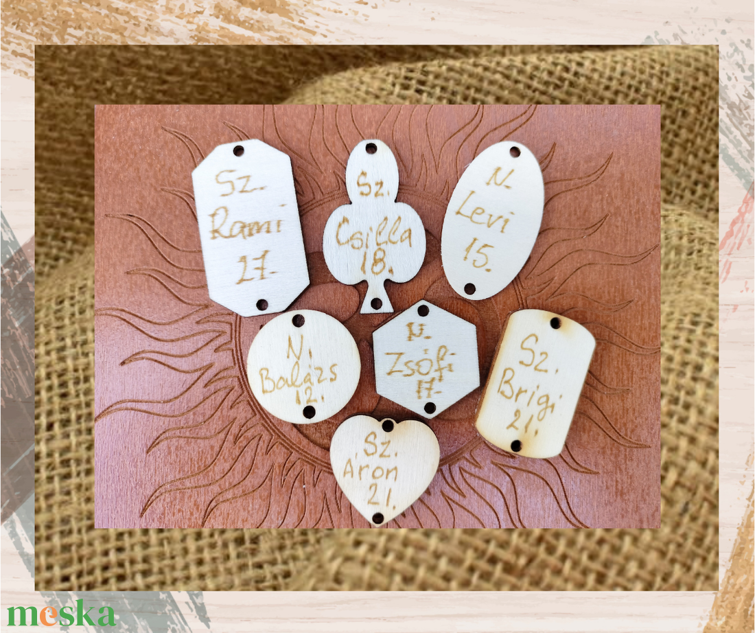 Családi ünnepek tábla öröknaptár születésnap naptár ünnepi naptár hála - otthon & életmód - dekoráció - fali és függő dekoráció - falinaptár & öröknaptár - Meska.hu