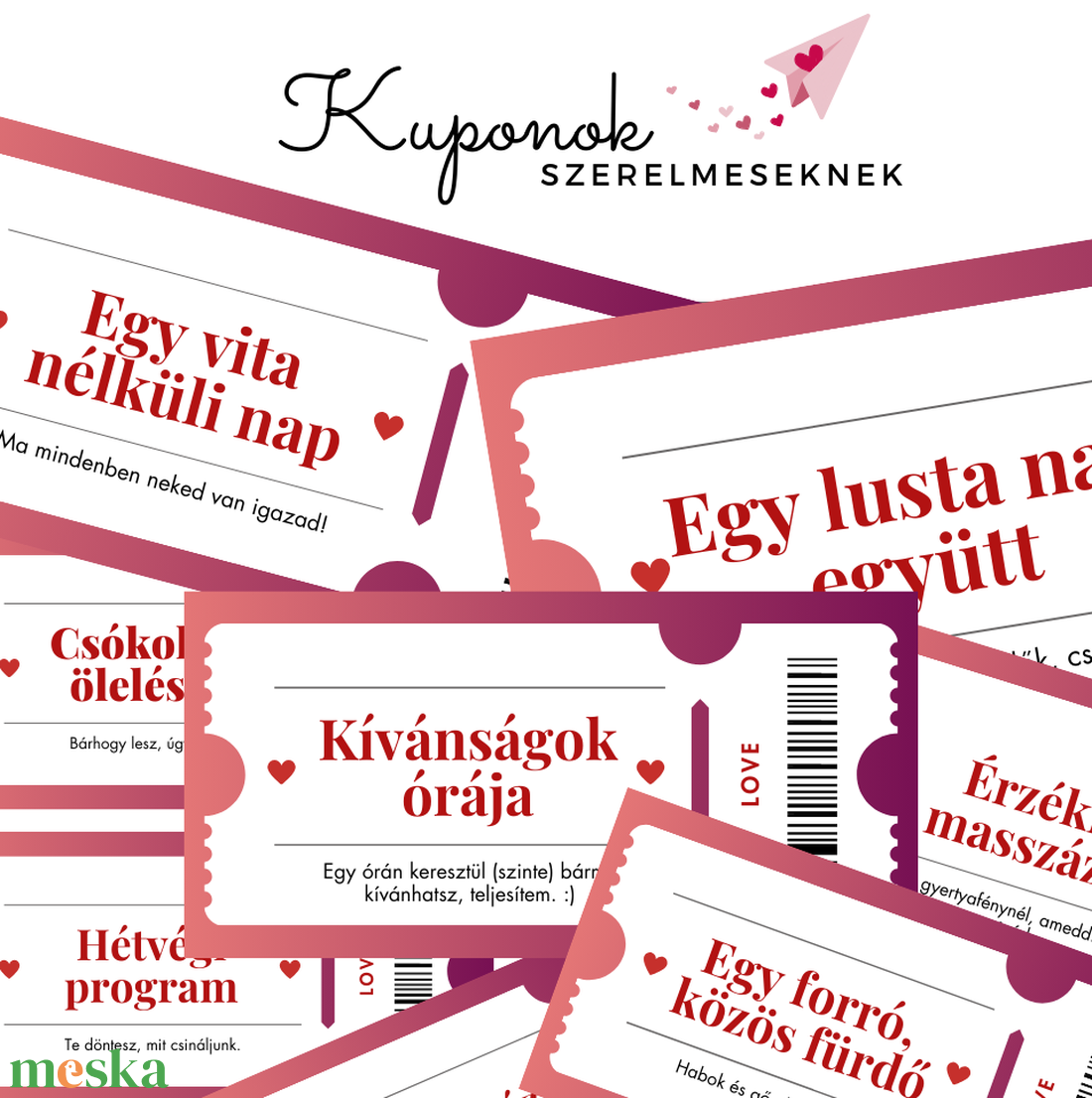 Kuponfüzet pároknak, szerelmeseknek évfordulóra (nyomtatható) - otthon & életmód - papír, írószer - ajándékozás kellékei - ajándékkísérő - Meska.hu Kuponfüzet pároknak, szerelmeseknek évfordulóra (nyomtatható) - otthon & életmód - papír, írószer - ajándékozás kellékei - ajándékkísérő - Meska.hu