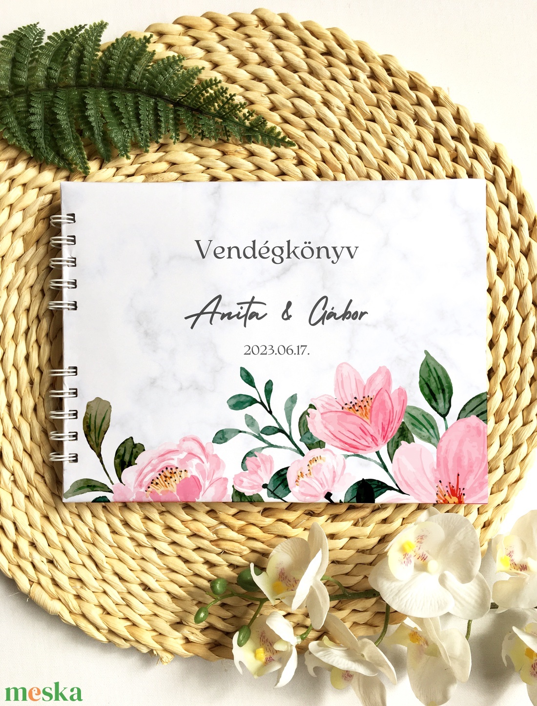 Virágos márványmintás esküvői vendégkönyv, fotóalbum - esküvő - emlék & ajándék - vendégkönyv - Meska.hu Virágos márványmintás esküvői vendégkönyv, fotóalbum - esküvő - emlék & ajándék - vendégkönyv - Meska.hu
