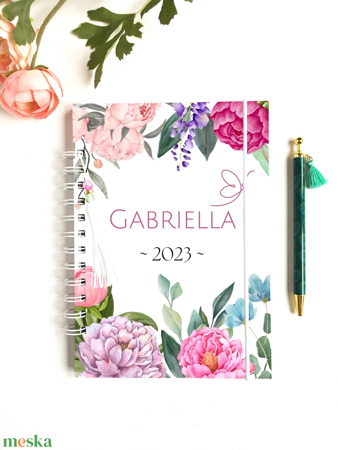 Gabriella - Díszített spirálfüzet, egyedi, névre szóló - otthon & életmód - papír, írószer - jegyzetfüzet & napló - Meska.hu Gabriella - Díszített spirálfüzet, egyedi, névre szóló - otthon & életmód - papír, írószer - jegyzetfüzet & napló - Meska.hu