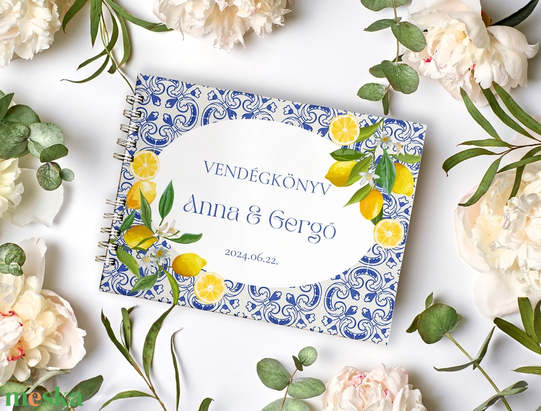 Amalfi esküvői vendégkönyv, fotóalbum - esküvő - emlék & ajándék - vendégkönyv - Meska.hu Amalfi esküvői vendégkönyv, fotóalbum - esküvő - emlék & ajándék - vendégkönyv - Meska.hu