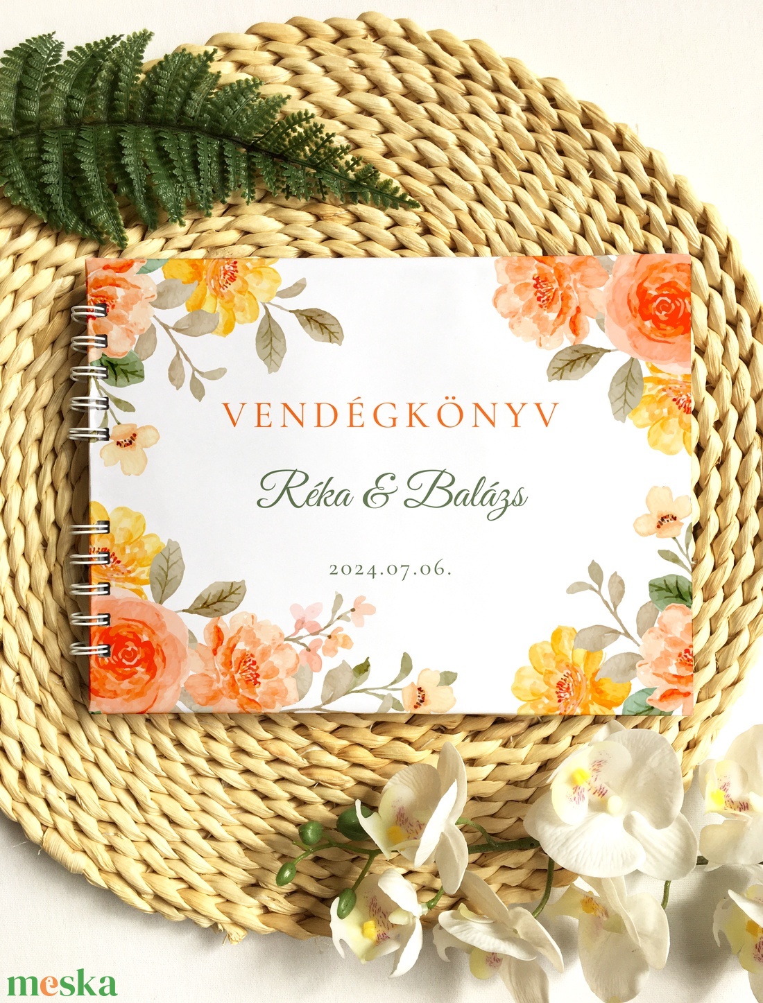 Peach roses vendégkönyv, fotóalbum - esküvő - emlék & ajándék - vendégkönyv - Meska.hu Peach roses vendégkönyv, fotóalbum - esküvő - emlék & ajándék - vendégkönyv - Meska.hu