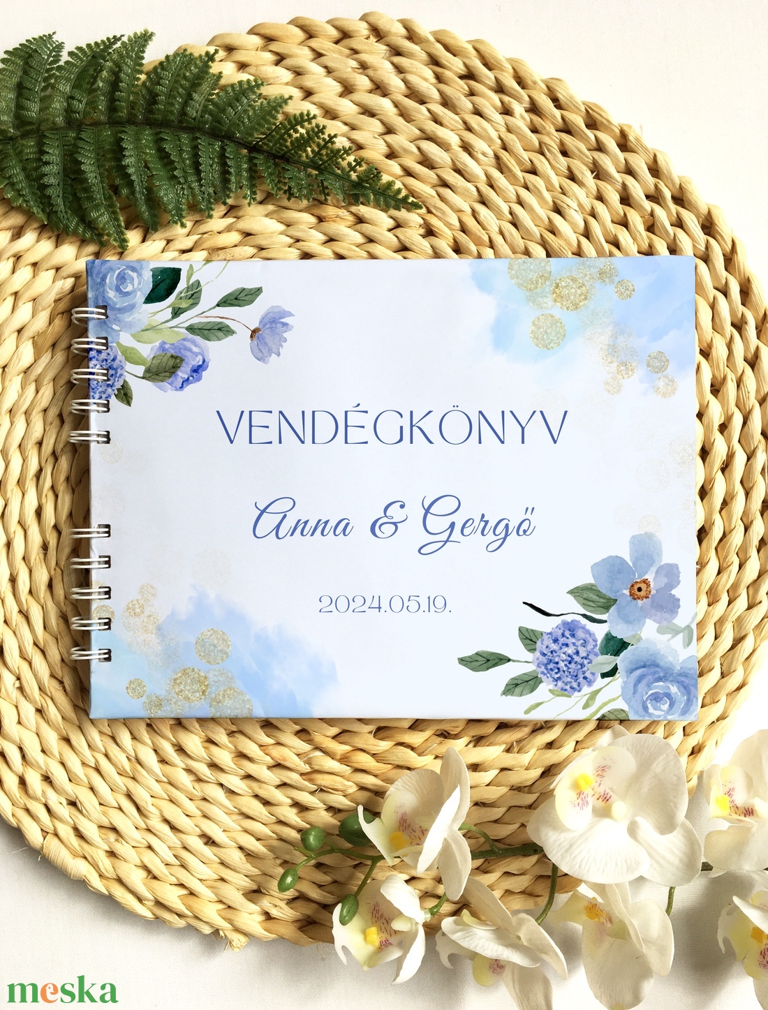 Kék álom vendégkönyv, fotóalbum - esküvő - emlék & ajándék - vendégkönyv - Meska.hu Kék álom vendégkönyv, fotóalbum - esküvő - emlék & ajándék - vendégkönyv - Meska.hu