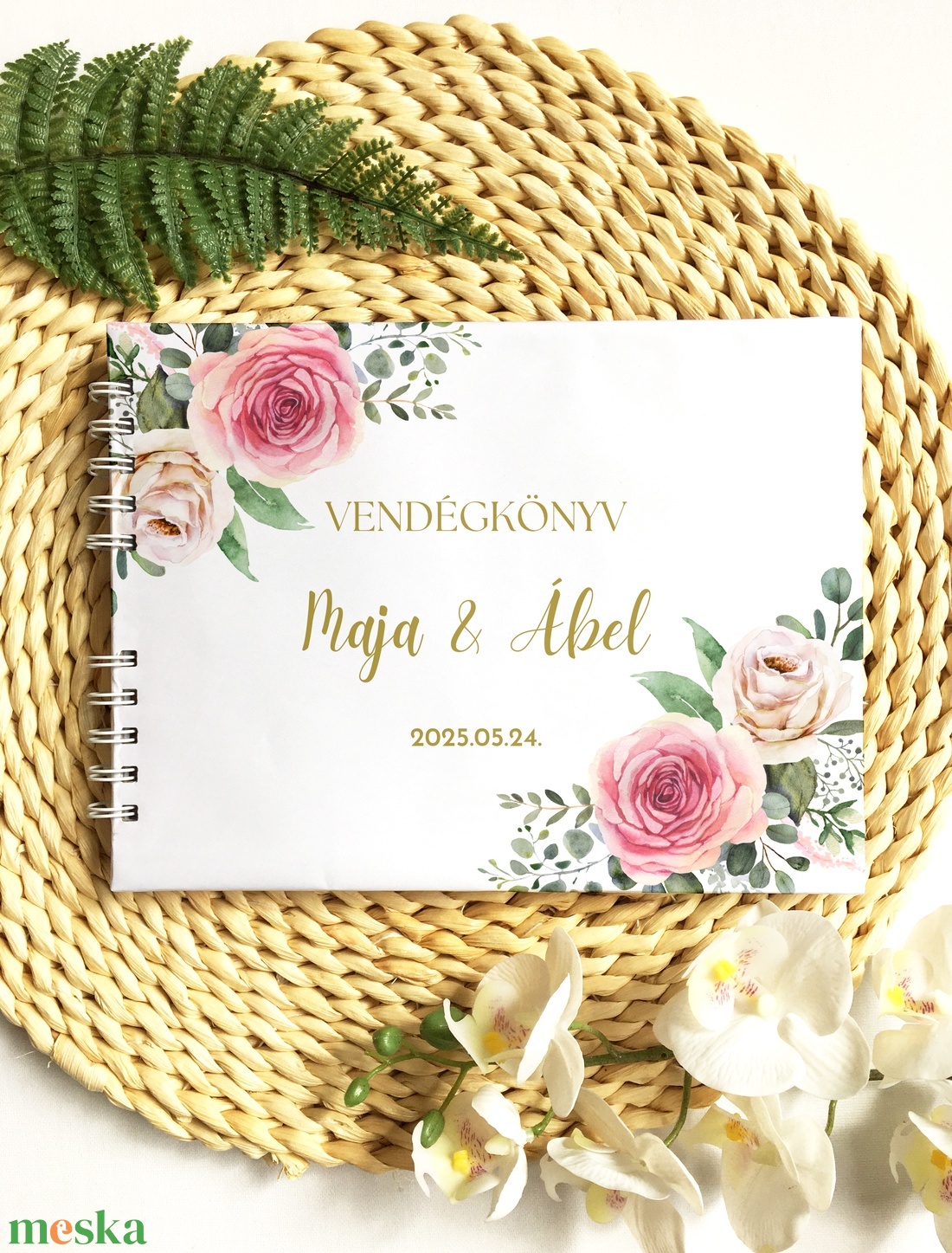 Elegáns rózsás esküvői vendégkönyv, fotóalbum - esküvő - emlék & ajándék - vendégkönyv - Meska.hu Elegáns rózsás esküvői vendégkönyv, fotóalbum - esküvő - emlék & ajándék - vendégkönyv - Meska.hu