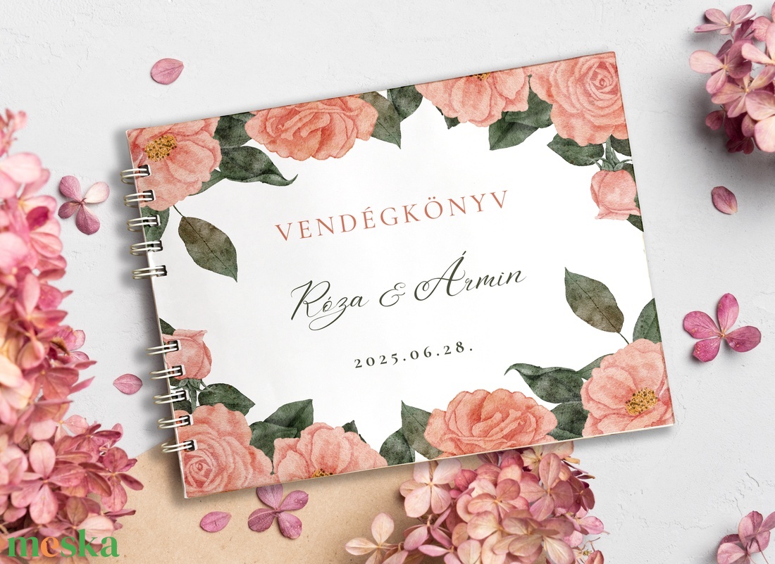 Roses esküvői vendégkönyv, fotóalbum - esküvő - emlék & ajándék - vendégkönyv - Meska.hu Roses esküvői vendégkönyv, fotóalbum - esküvő - emlék & ajándék - vendégkönyv - Meska.hu