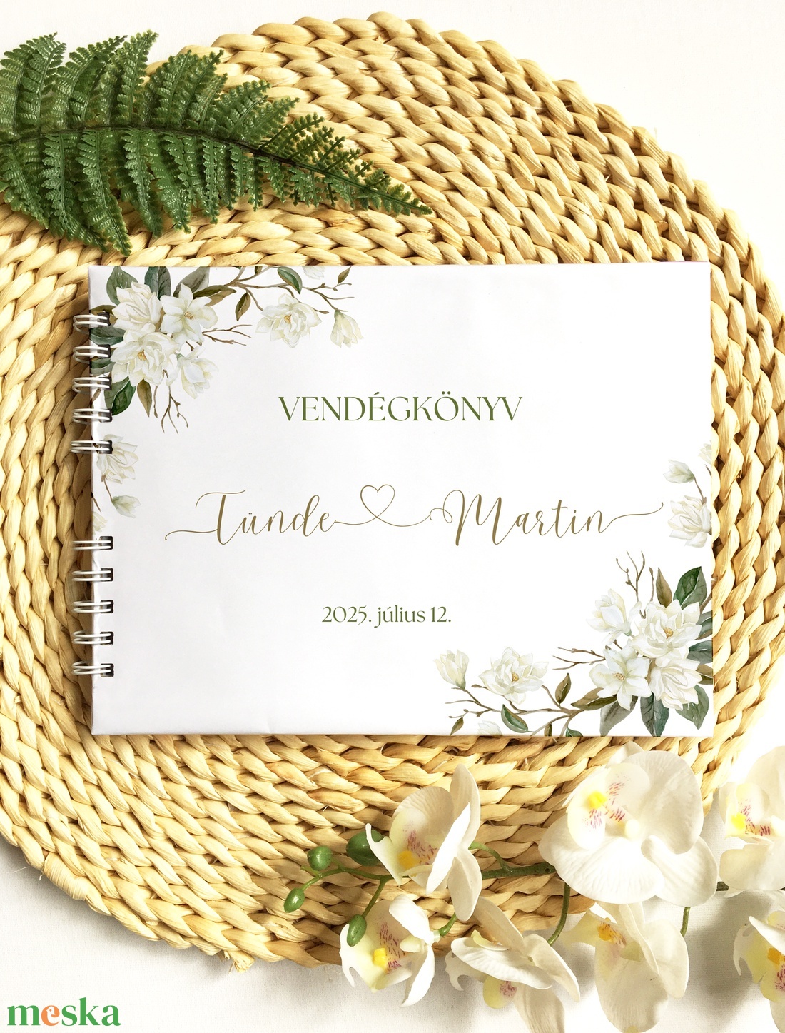 Magnólia esküvői vendégkönyv, fotóalbum - esküvő - emlék & ajándék - vendégkönyv - Meska.hu Magnólia esküvői vendégkönyv, fotóalbum - esküvő - emlék & ajándék - vendégkönyv - Meska.hu
